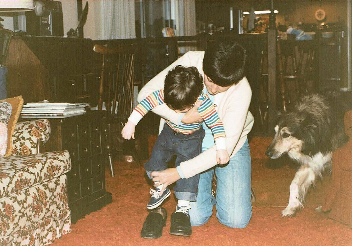 with Herbie our first fury friend